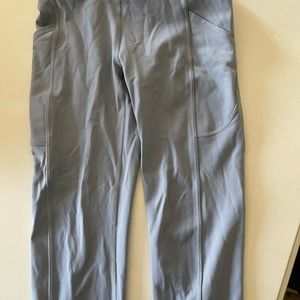 Lululemon tights, light blue size 4. Worn once.